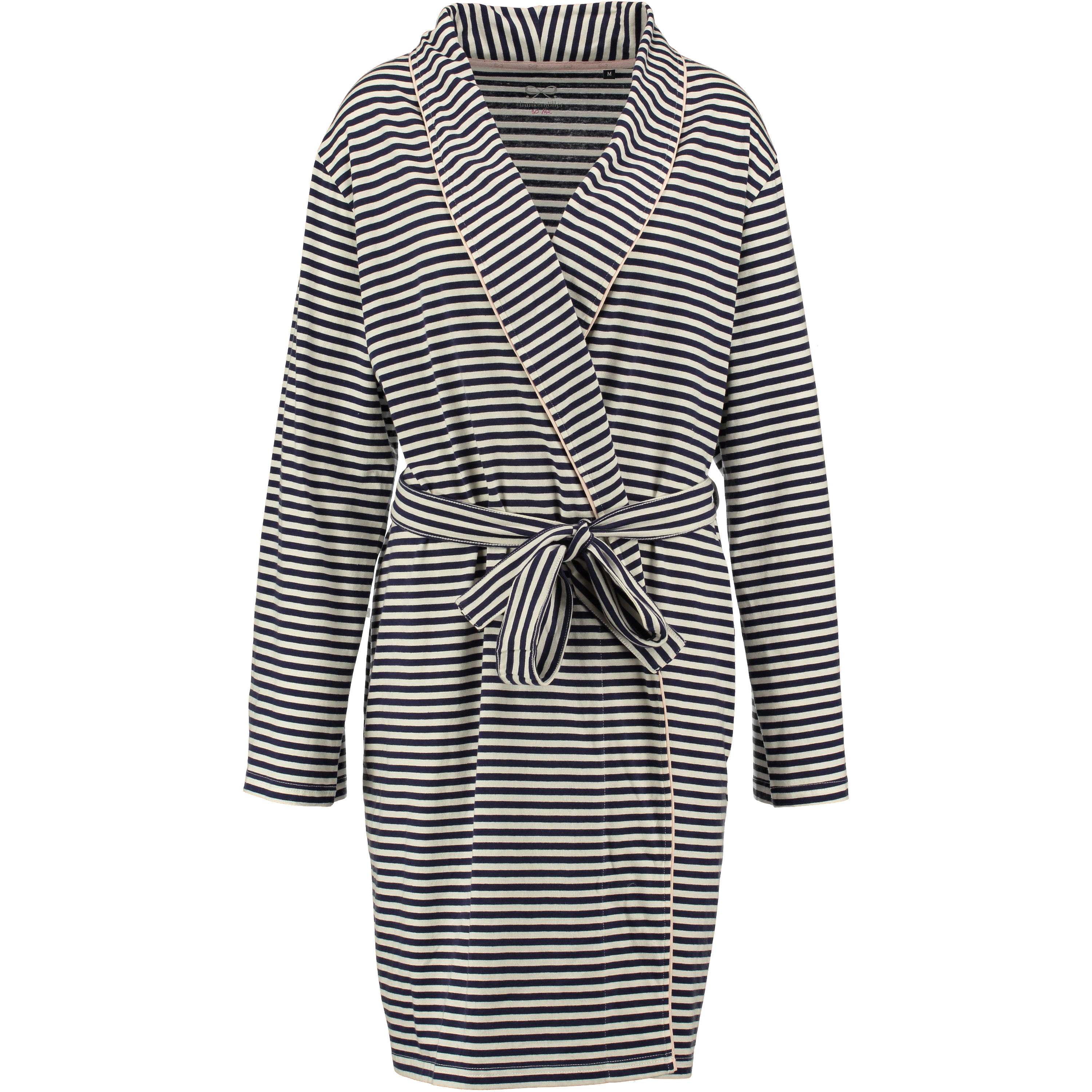 Bathrobe Jersey Robe, Bleu, main