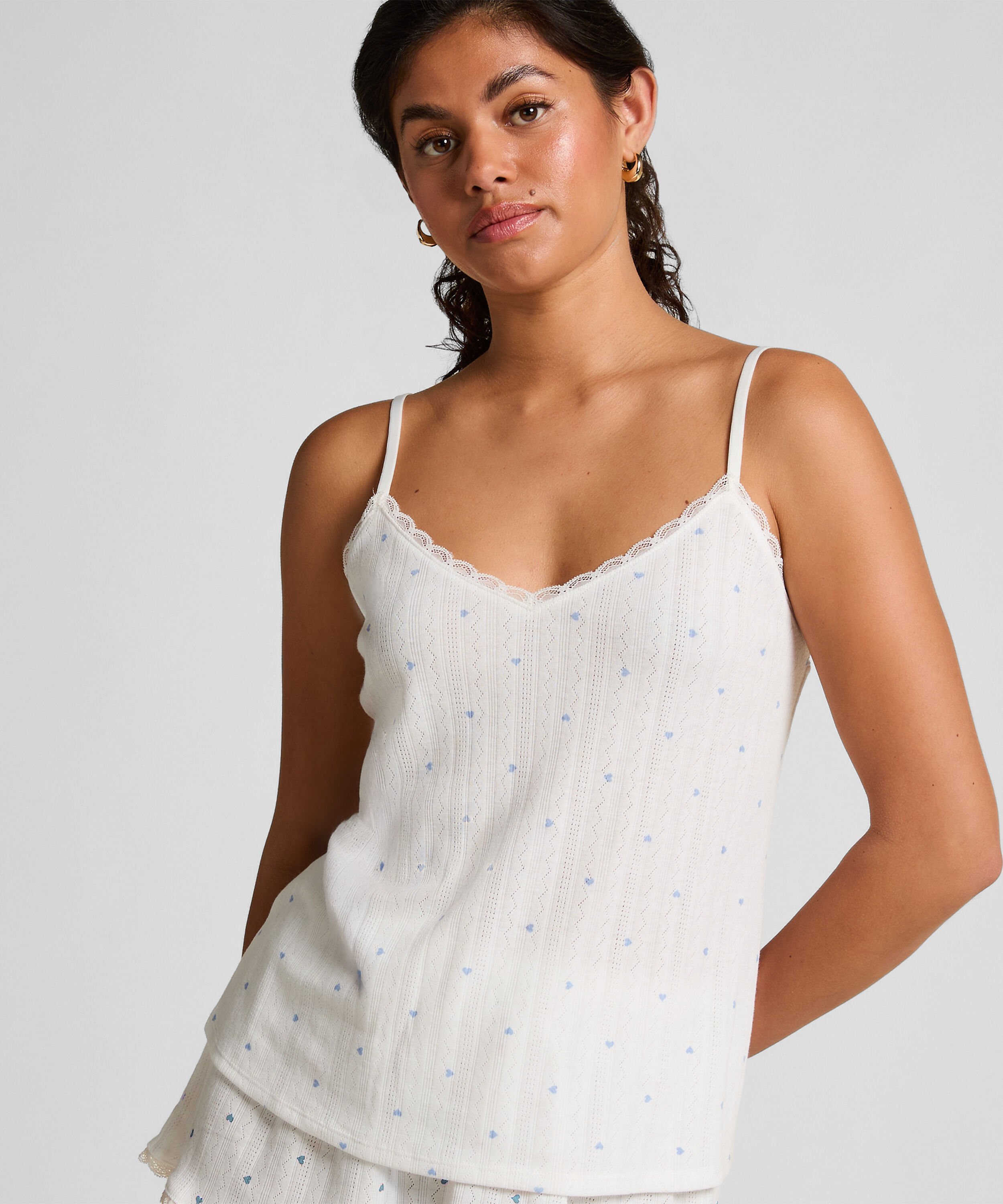 Top cami Lace, Bleu Top cami Lace, Bleu