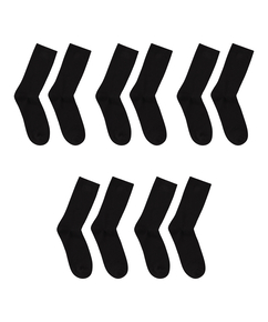 5 paires de chaussettes, Noir