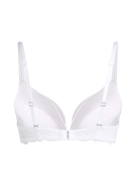 Soutien-gorge à armatures préformé push-up Angie, Blanc