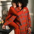 Haut de Pyjama Flanel, Rouge