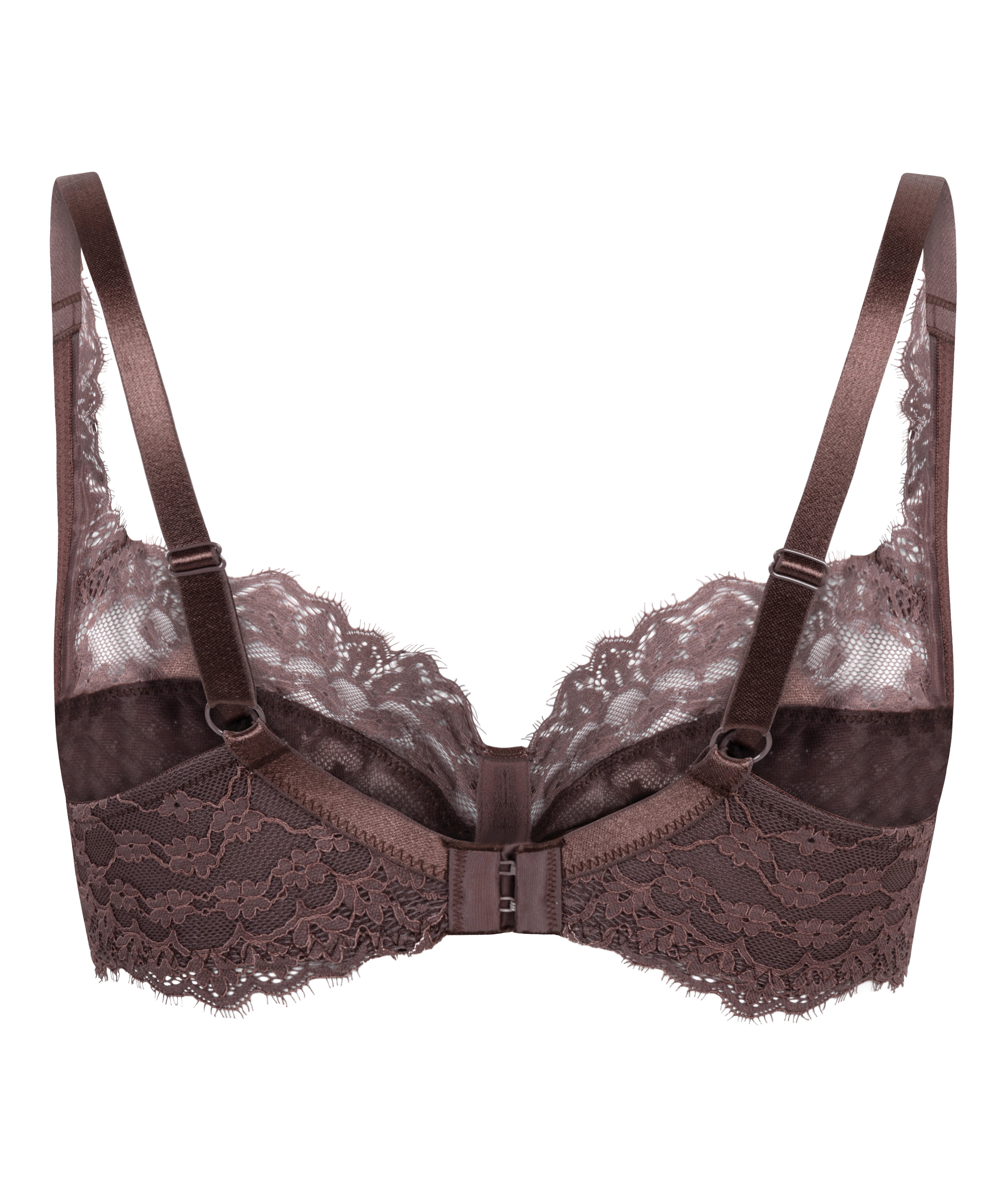 Soutien-gorge à armatures non-préformé Daisy, Marron, main