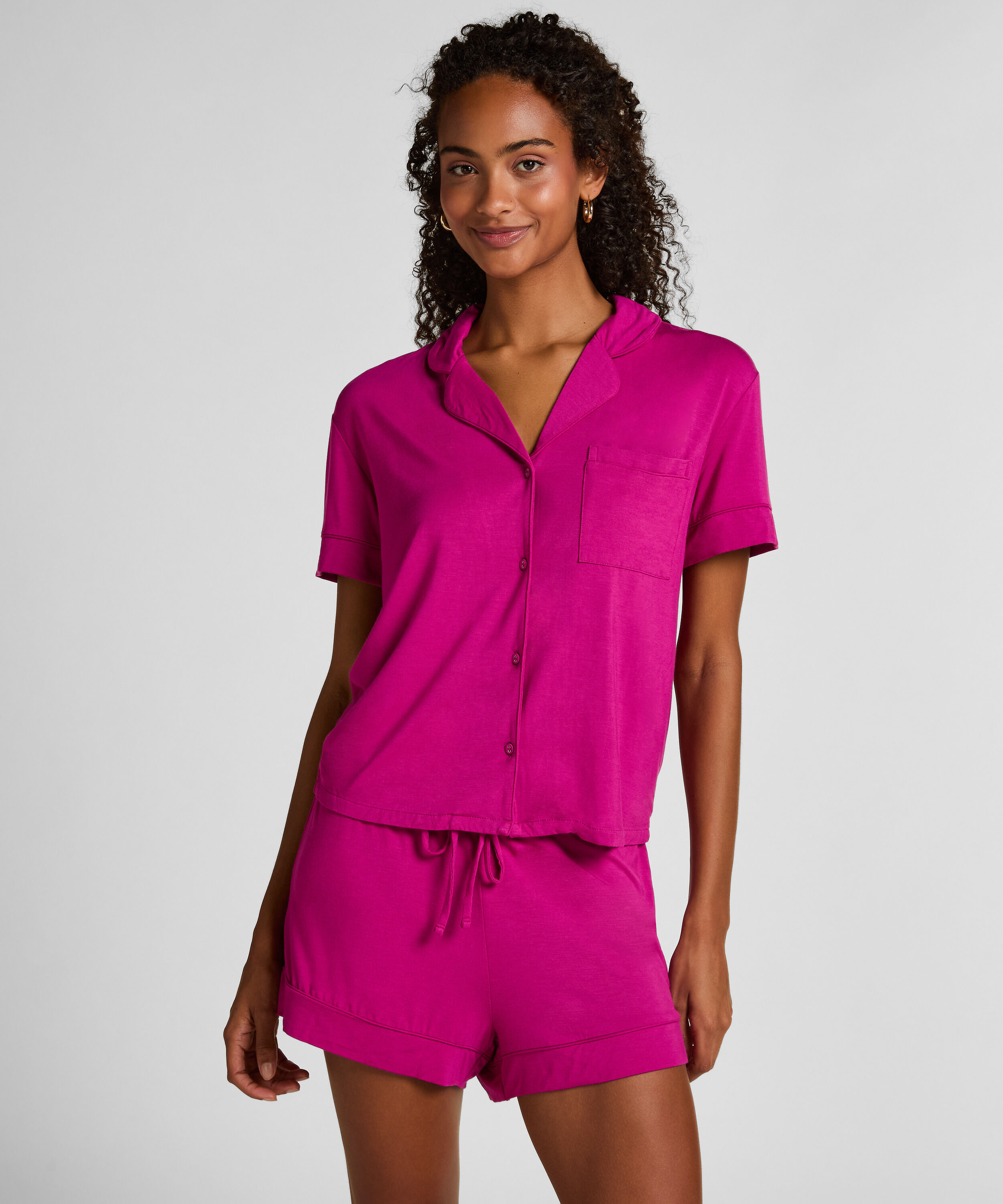 Short Jersey Essential, Rose