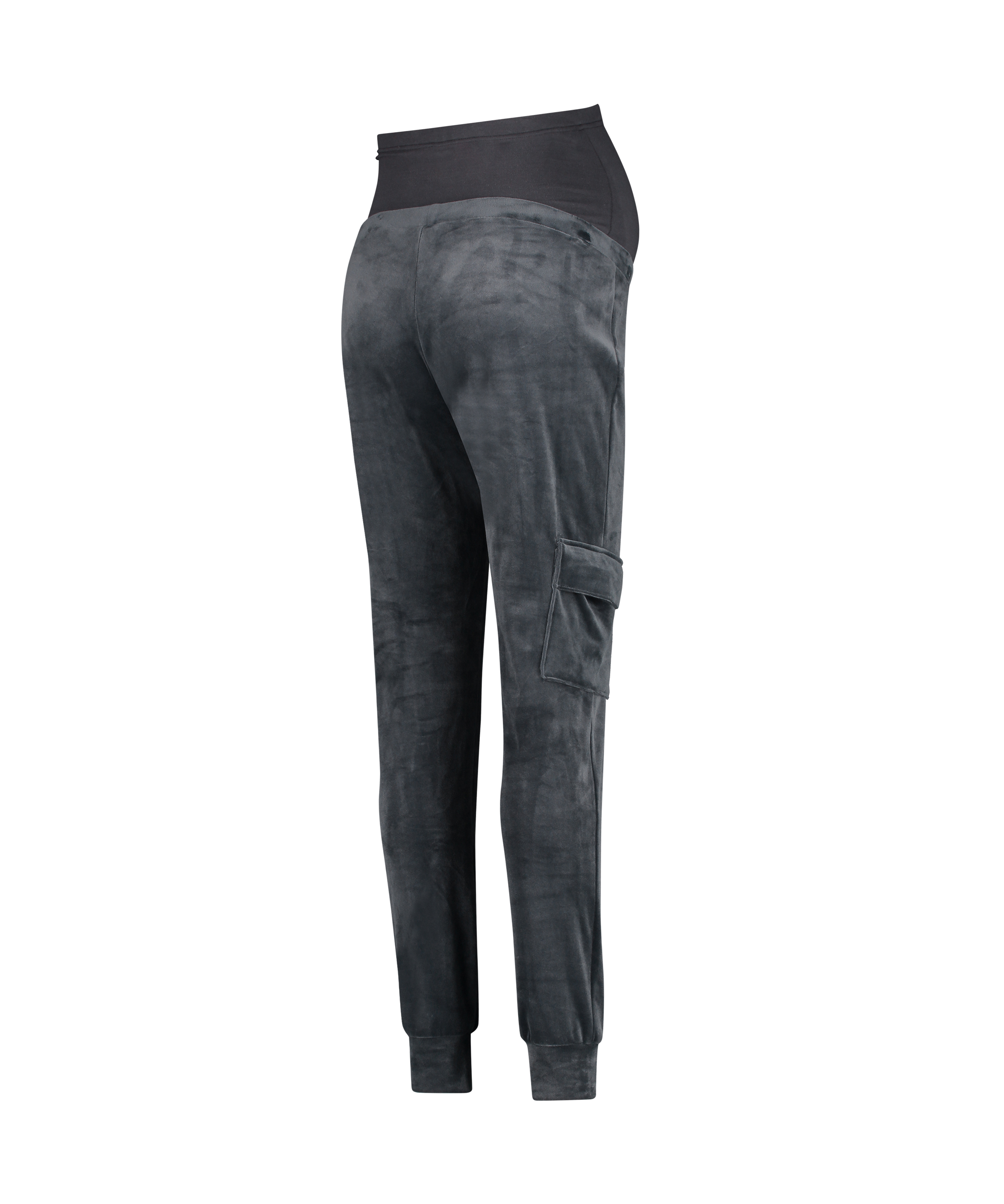 Pantalon de jogging de maternité Velour, Gris, main
