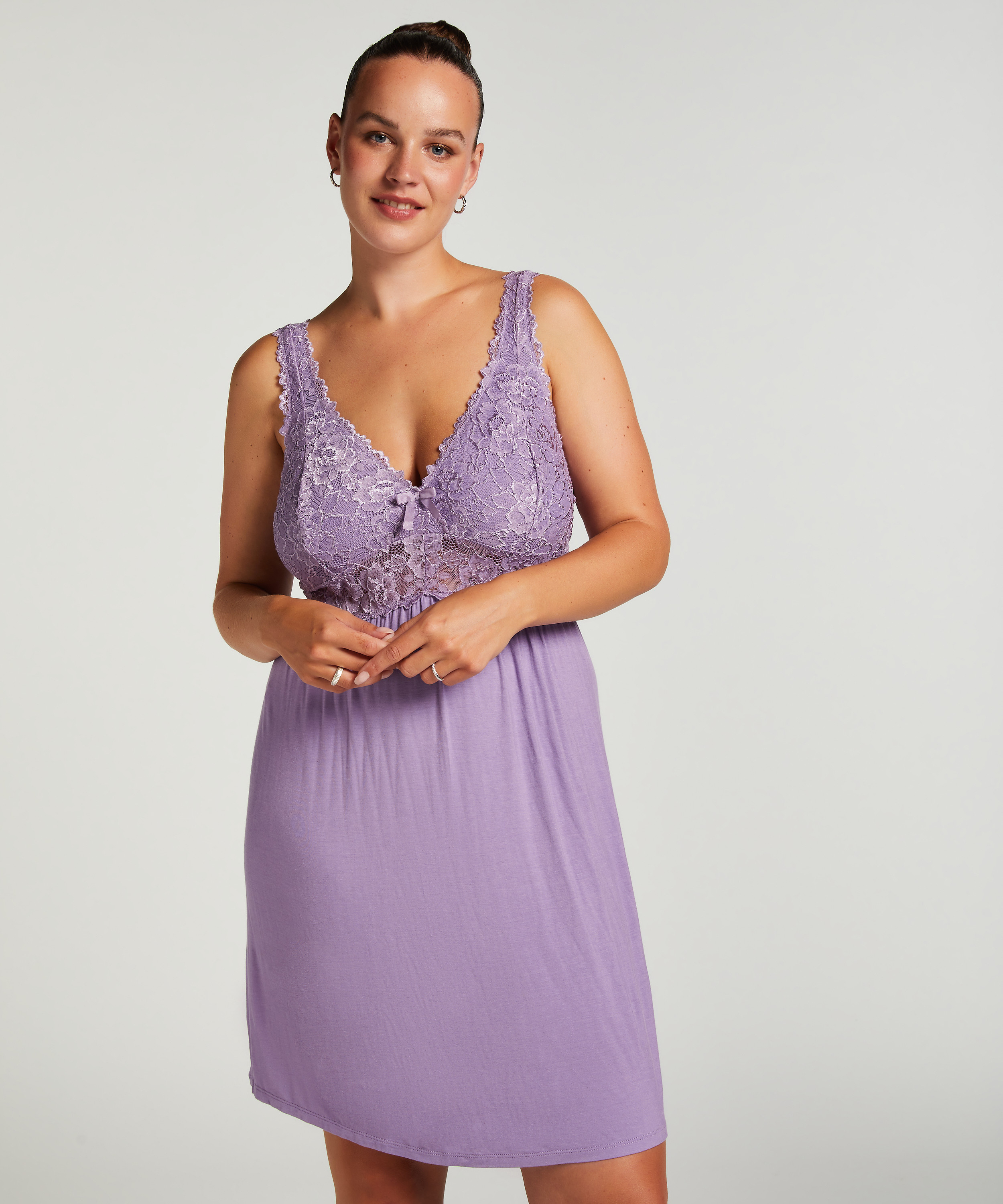 Nuisette Nora Lace, Violet, main