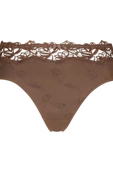Hunkemöller Slip brésilien Diva marron