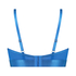 Soutien-gorge à armatures non-préformé longline Pleasure, Bleu