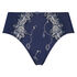 Slip taille haute Diva, Bleu