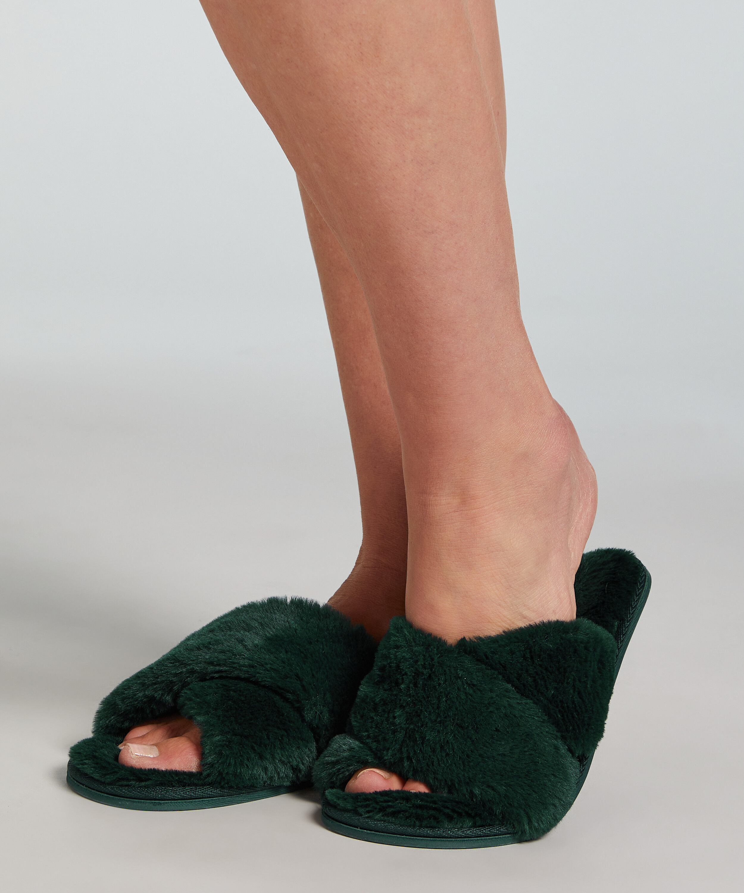 Chaussons Lia, Vert