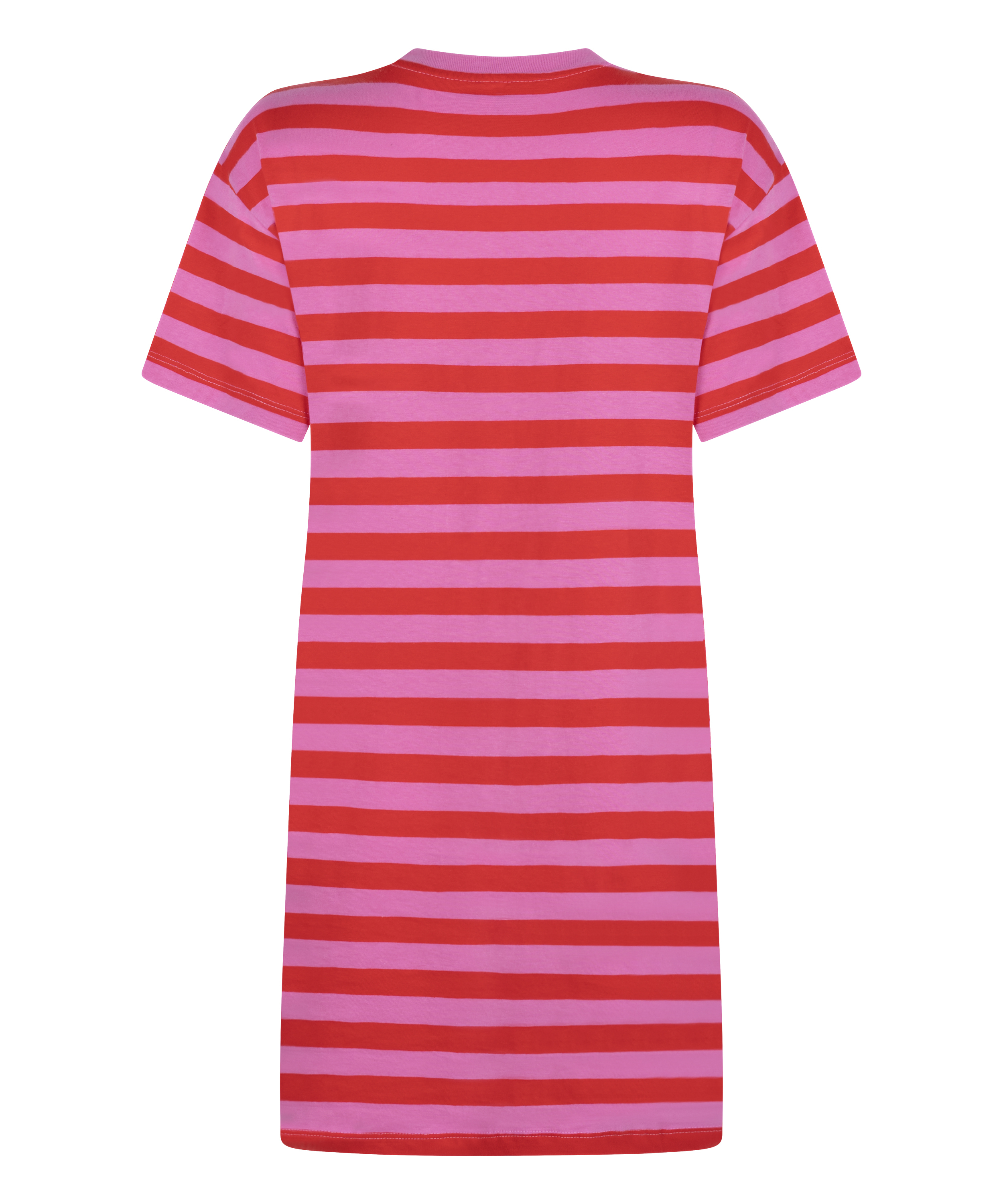 Chemise de nuit à col rond, Rose, main