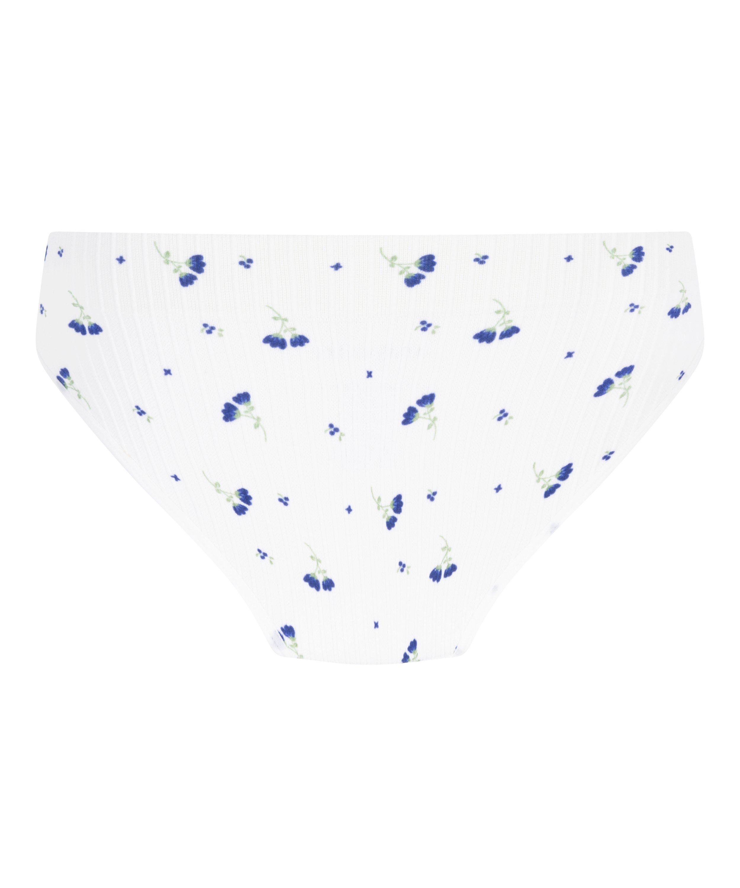 Slip brésilien Dianne, Blanc, main