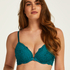 Soutien-gorge push-up &agrave; armatures rembourr&eacute; Rose, Vert