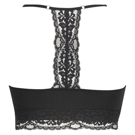 Brassière sans couture Marine, Noir