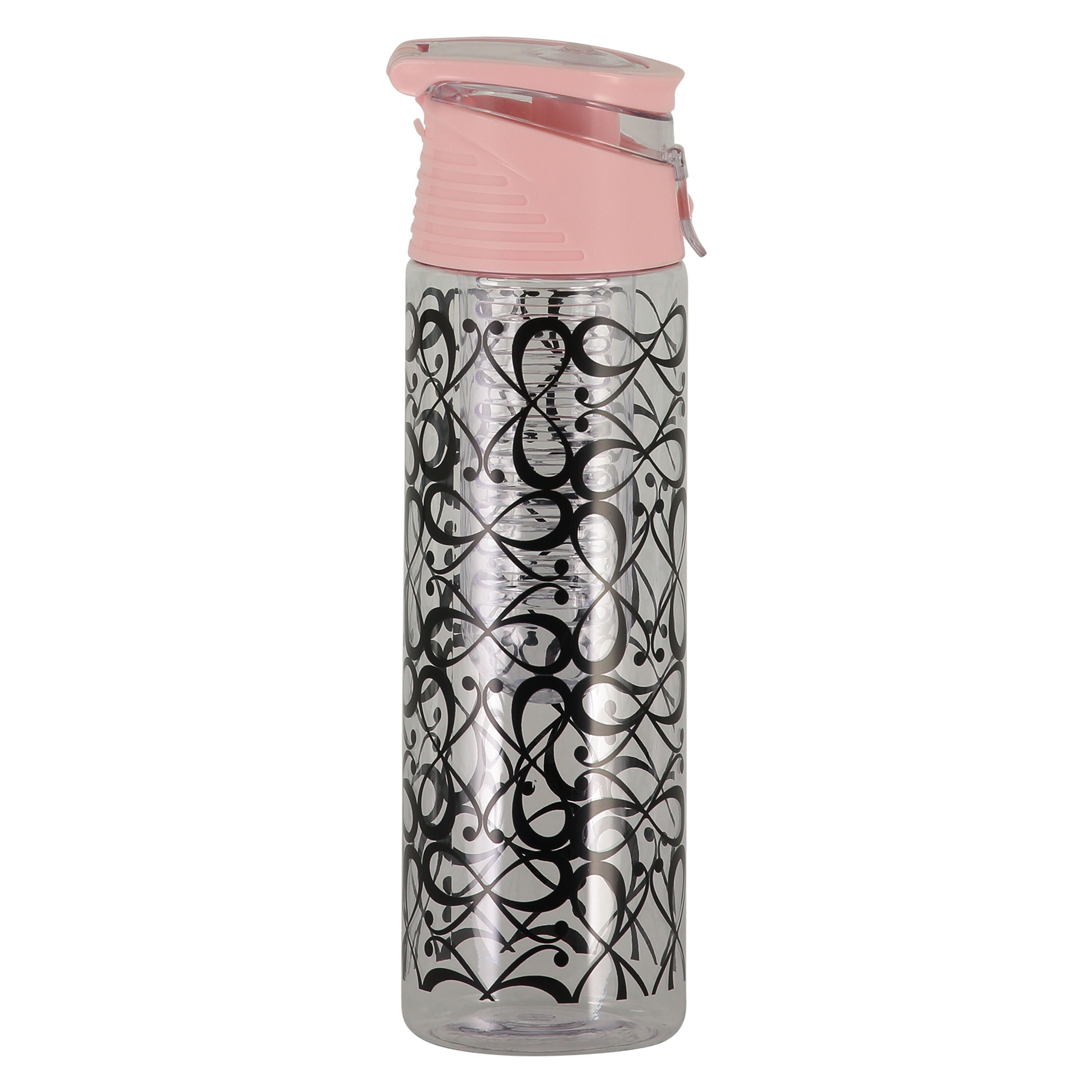 Bouteille d'eau Patched infused, Rose