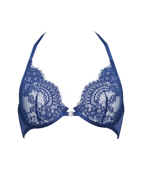 Soutien-gorge Mabel à armatures non rembourré, Bleu