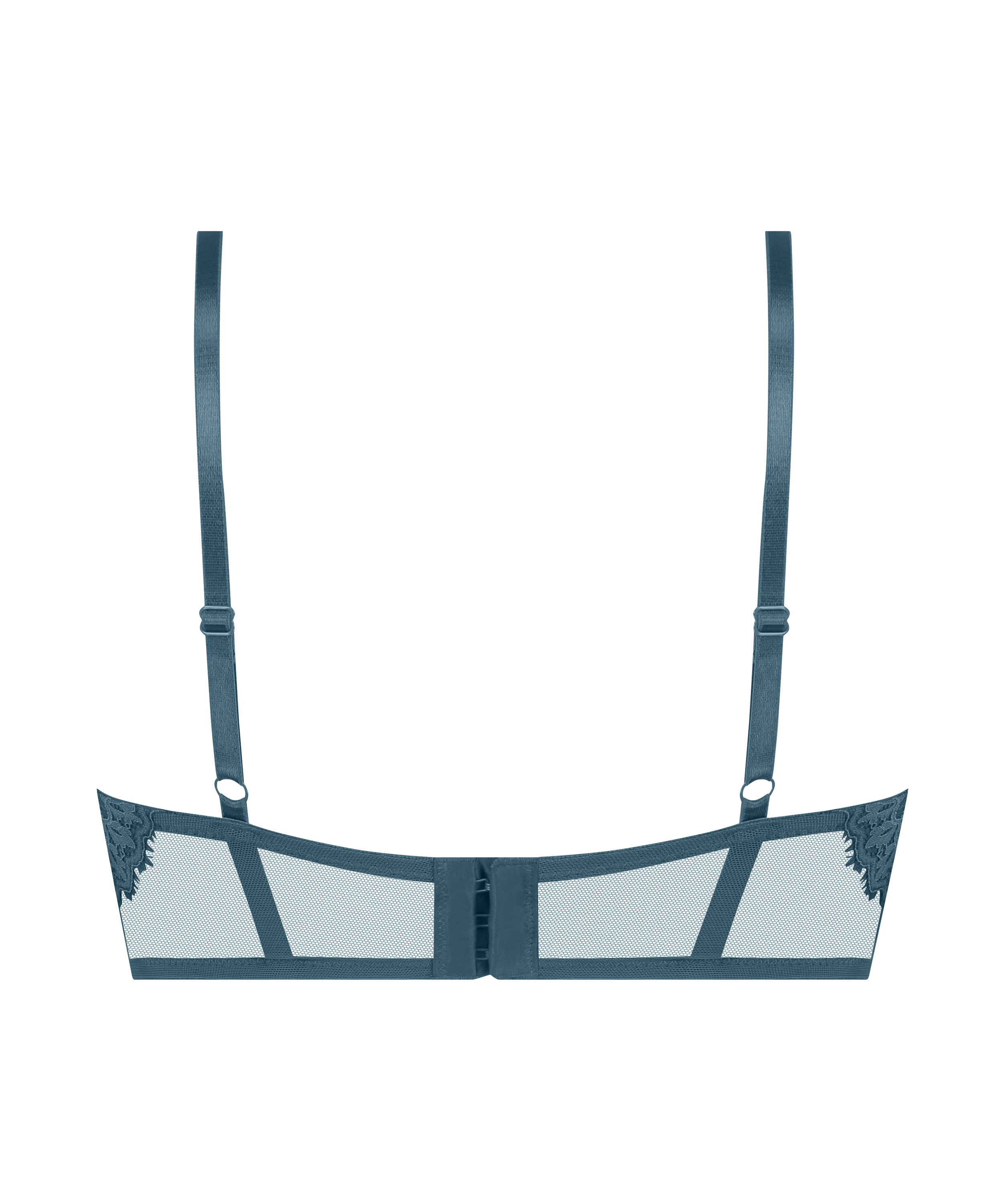 Soutien-gorge à armatures préformé longline Astrid, Bleu, main