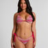 Haut de bikini triangle Cali, Rose