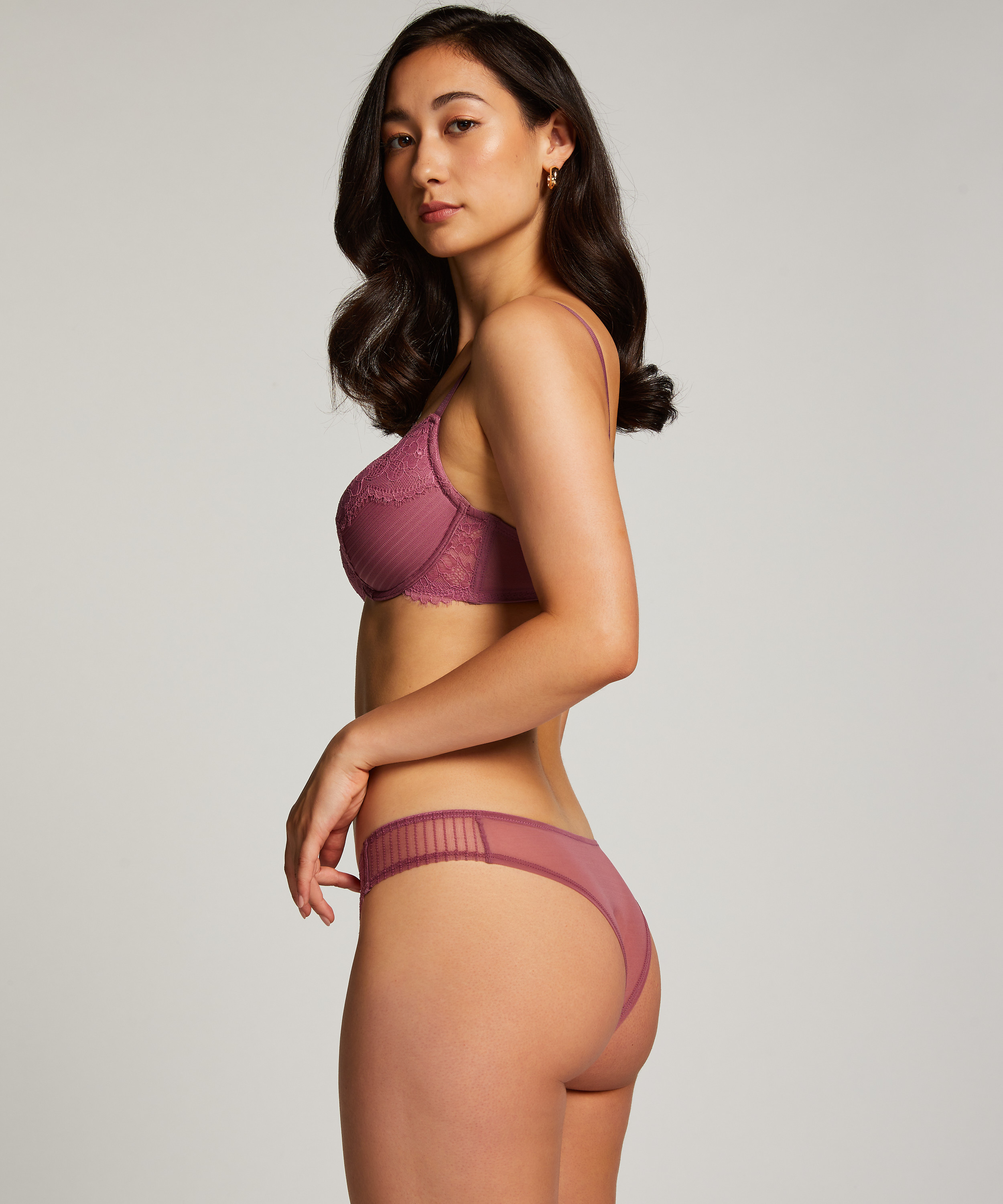 Soutien-gorge à armatures préformé Bliss, Violet, main