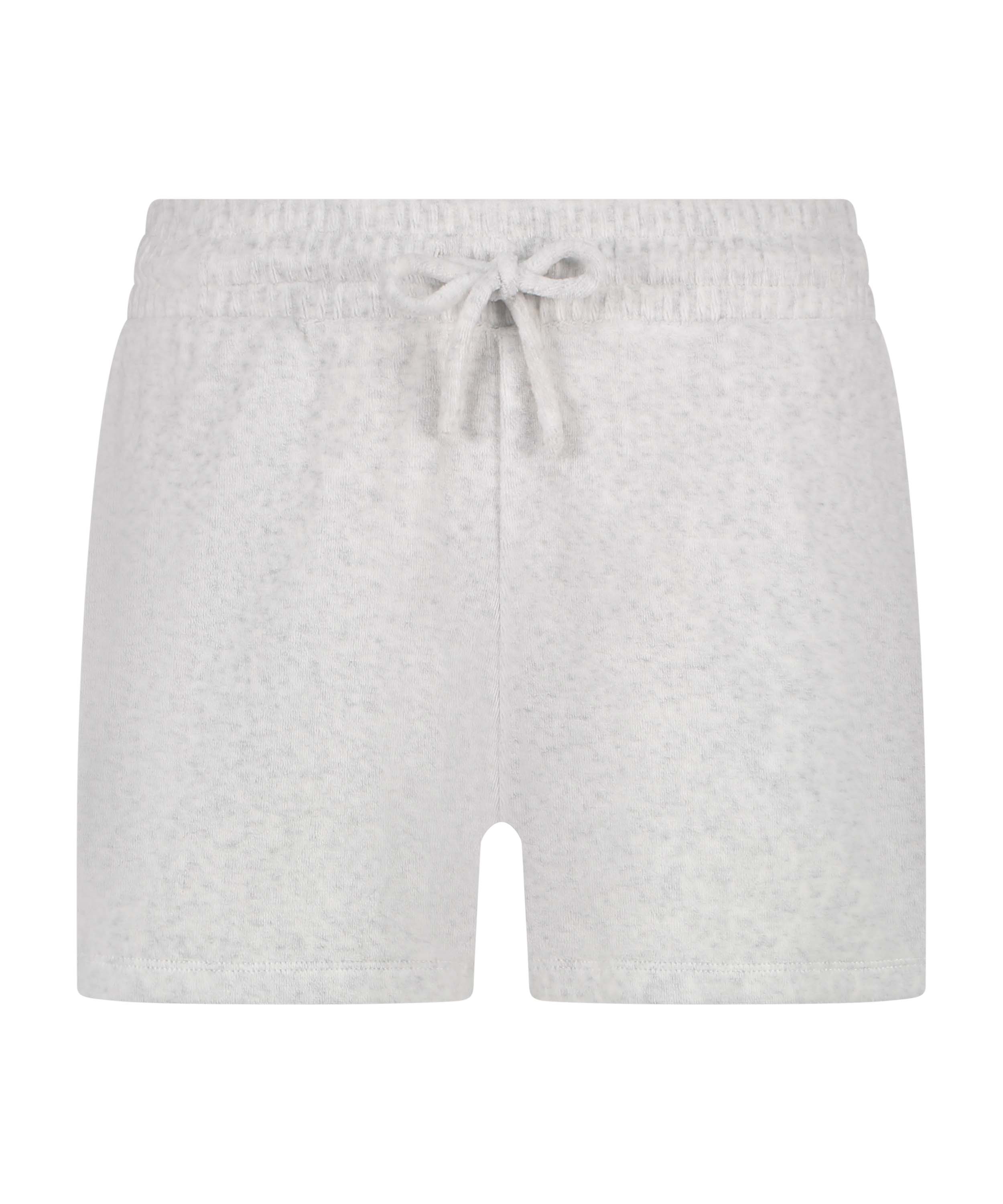Short Velours Pocket, Gris, main
