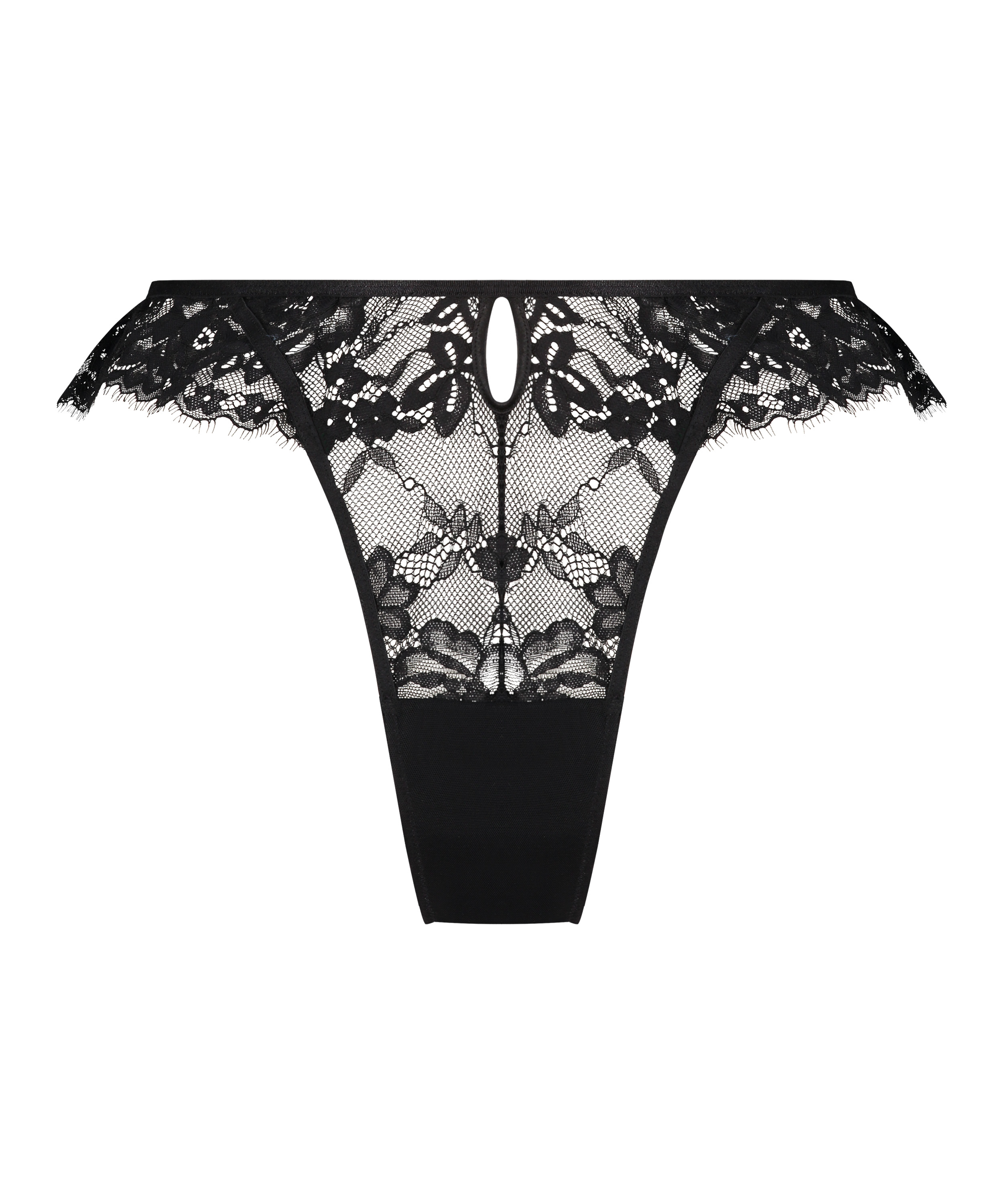 Slip brésilien Trixie, Noir, main