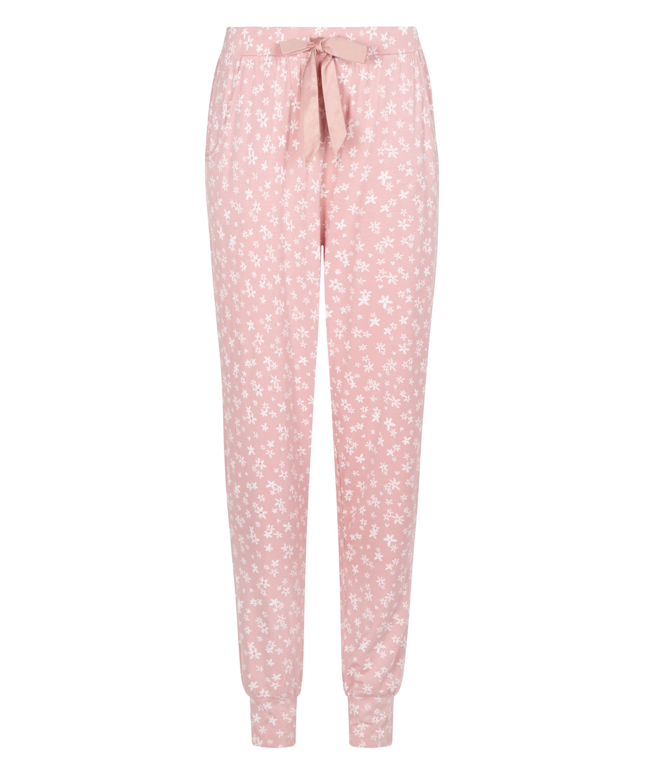 Pantalon de pyjama Jersey, Rose, main