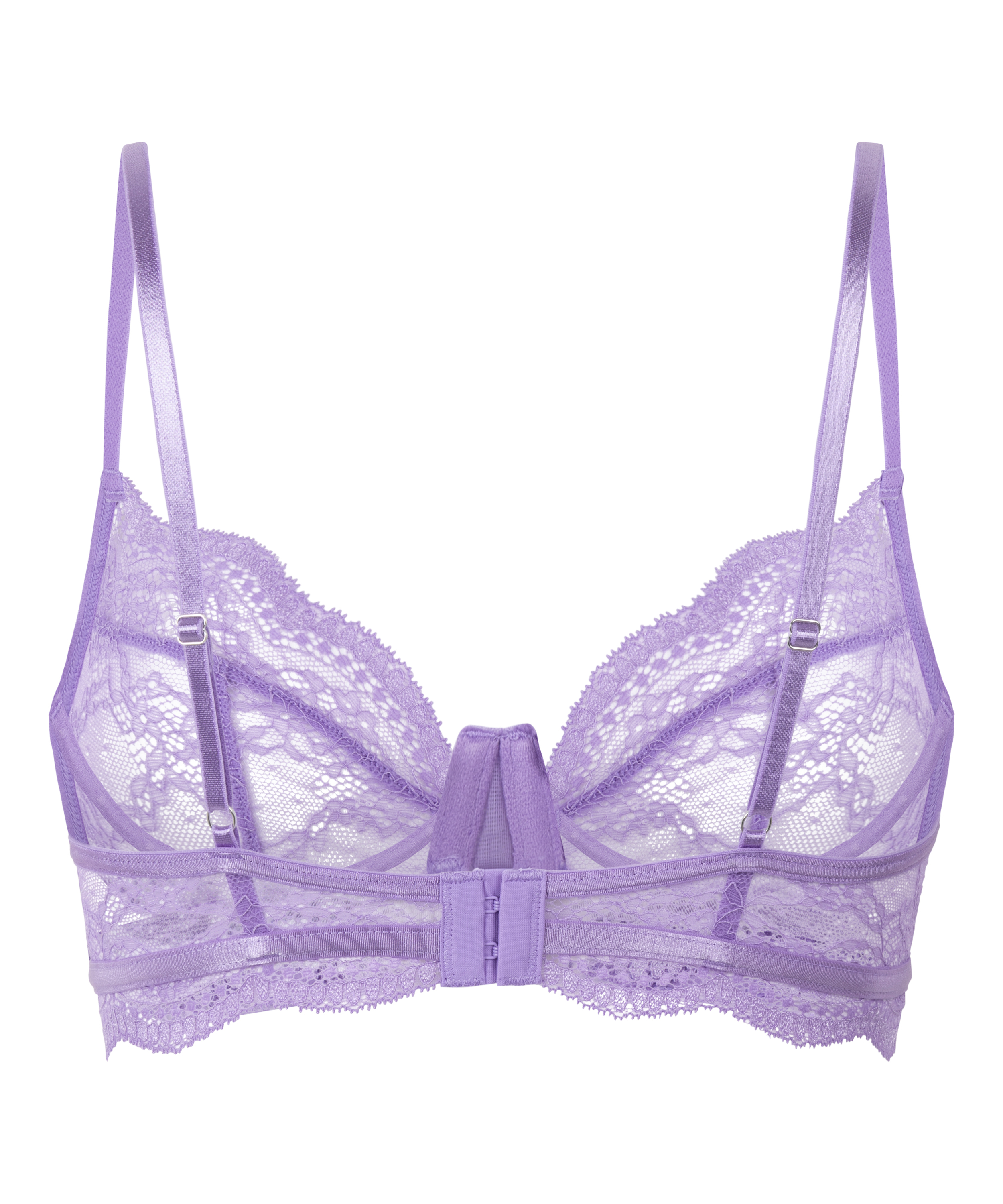 Soutien-gorge non-rembourré à armatures Isabelle, Violet, main