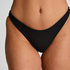 Bas de bikini échancré Cabo, Noir