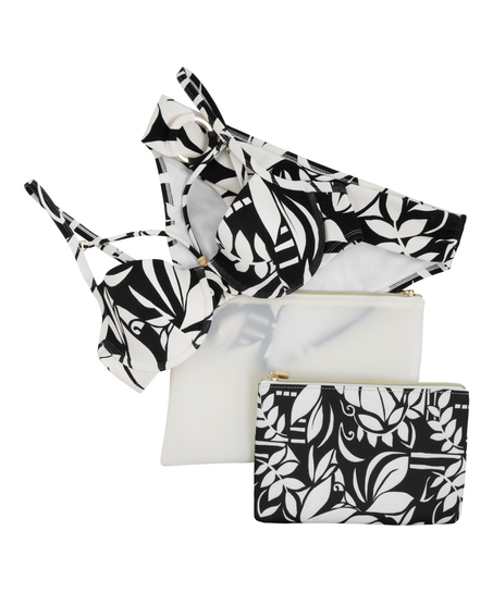Pochette pour bikinis, Noir