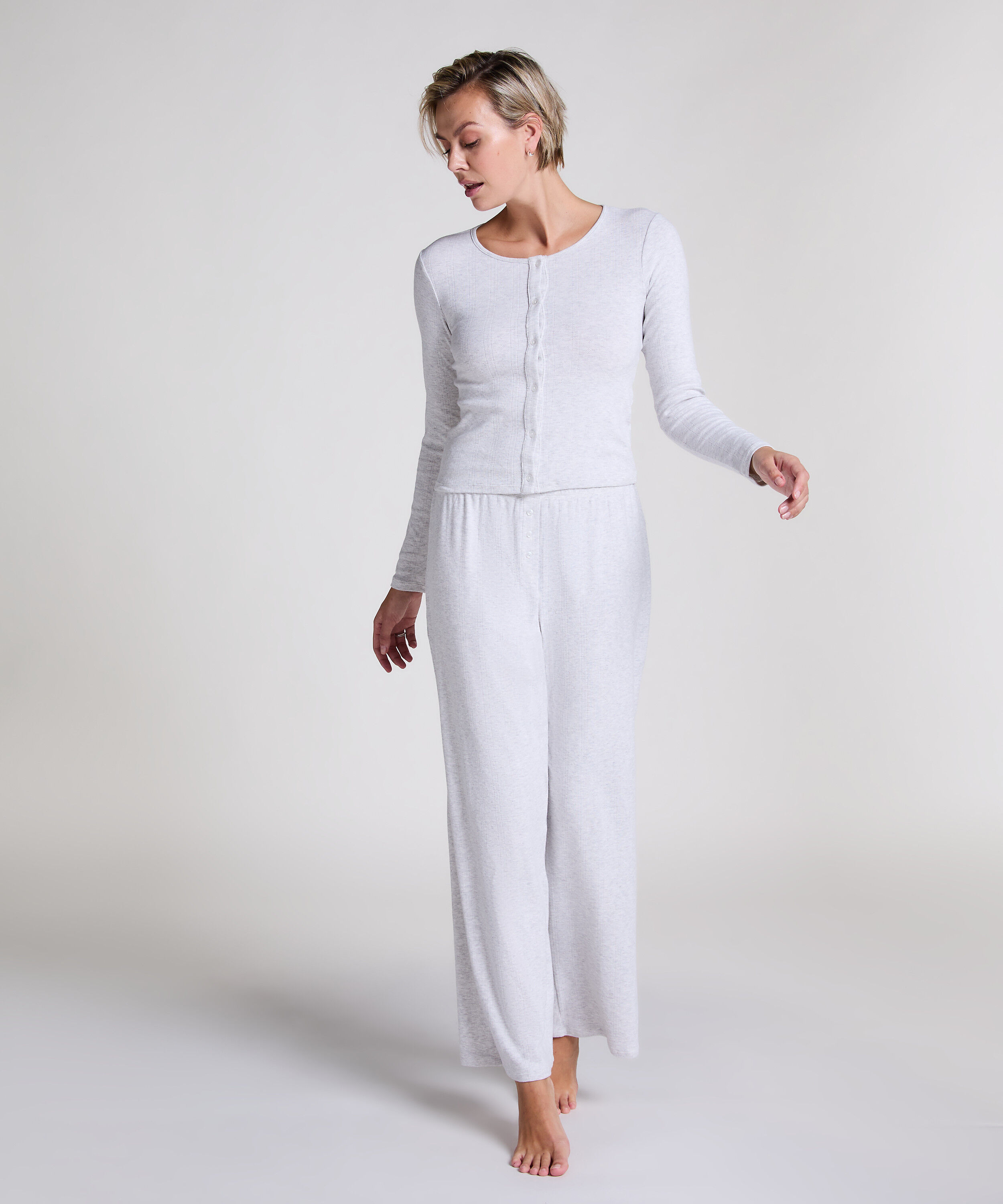 Pantalon de pyjama Pointelle