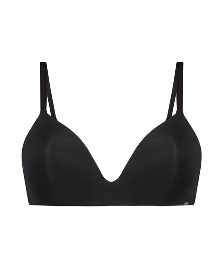 Soutien-gorge sans armatures préformé Mona, Noir