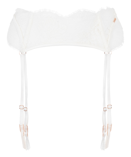 Porte-jarretelles Tiah, Blanc