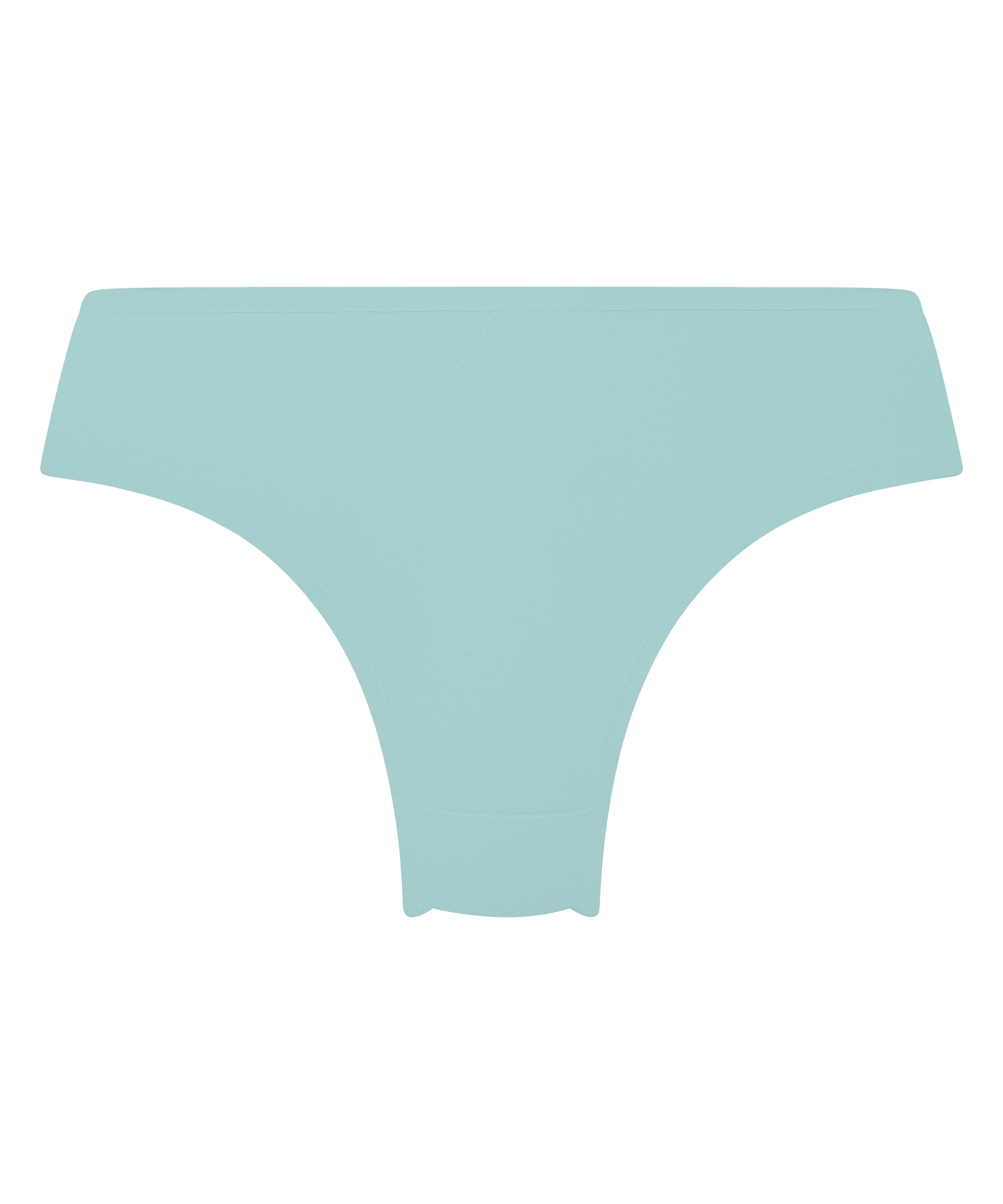 Slip brésilien iInvisible Lace Back, Bleu, main