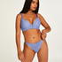 Soutien-gorge sans armatures préformé Bessie, Bleu