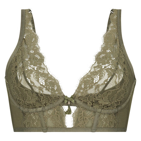 Soutien-gorge &agrave; armatures bustier non-pr&eacute;form&eacute; Lilliana, Vert