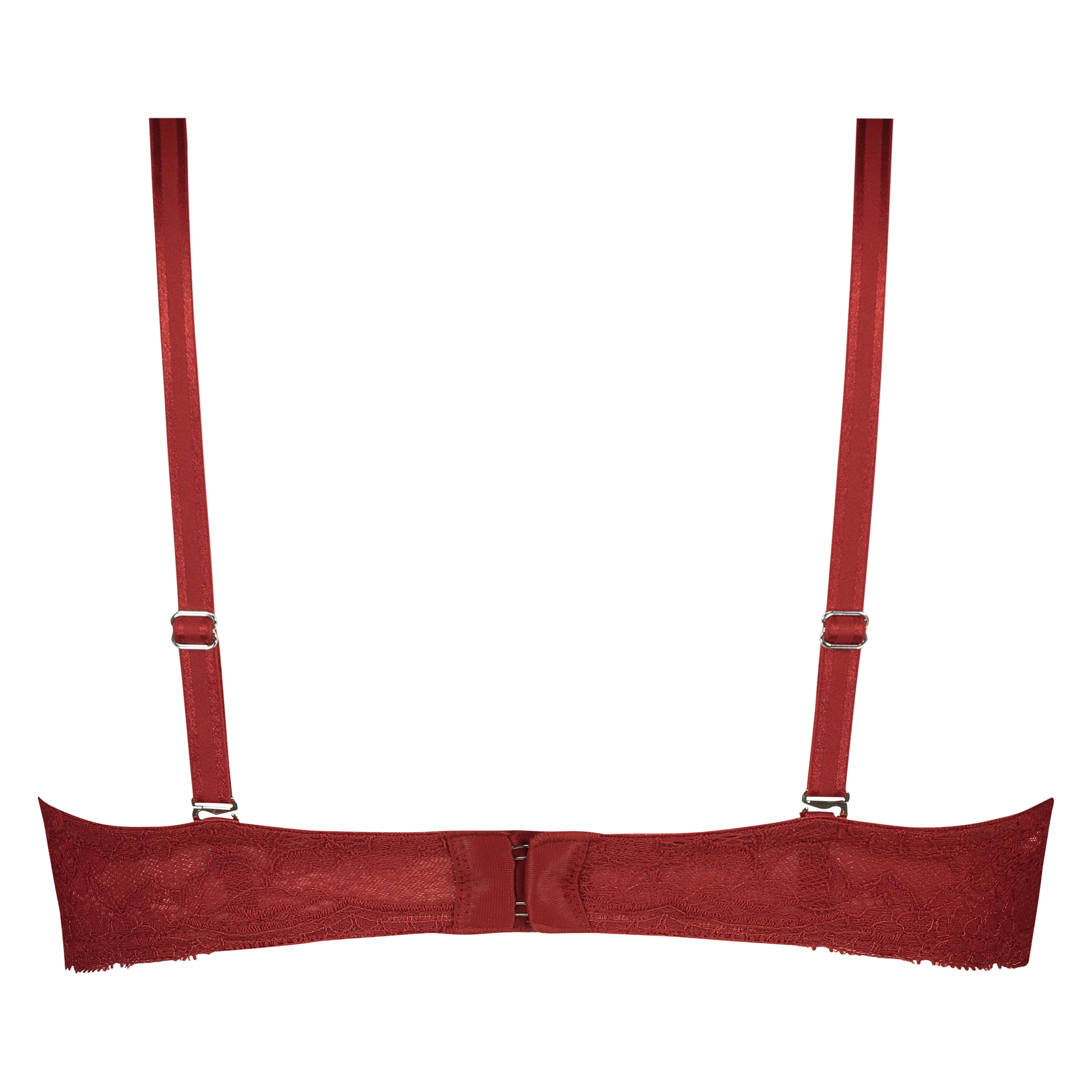 Soutien-gorge à armatures préformé sans bretelles Angie, Rouge, main