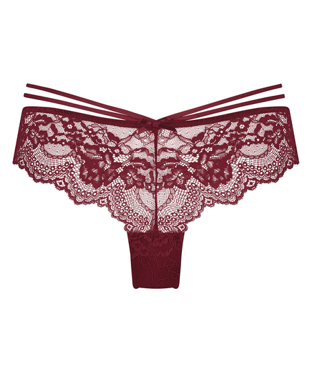 Slip brésilien Shay, Rouge