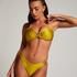 Haut de bikini bandeau Nice, Jaune