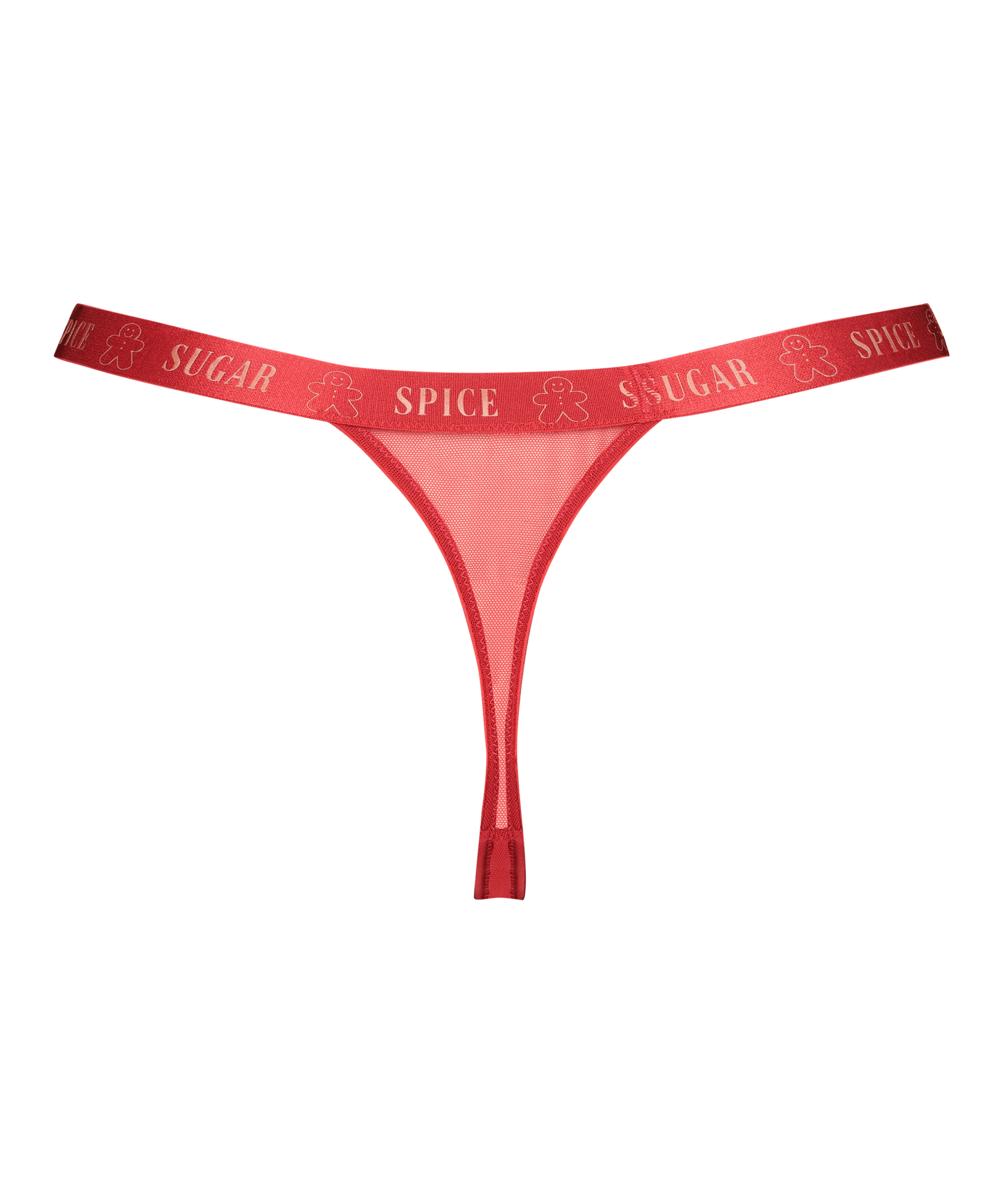 String taille extra basse Cinnamon, Rouge, main