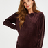 Top de grossesse en velours Shimmer, Violet