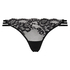 Tanga string Harper, Noir