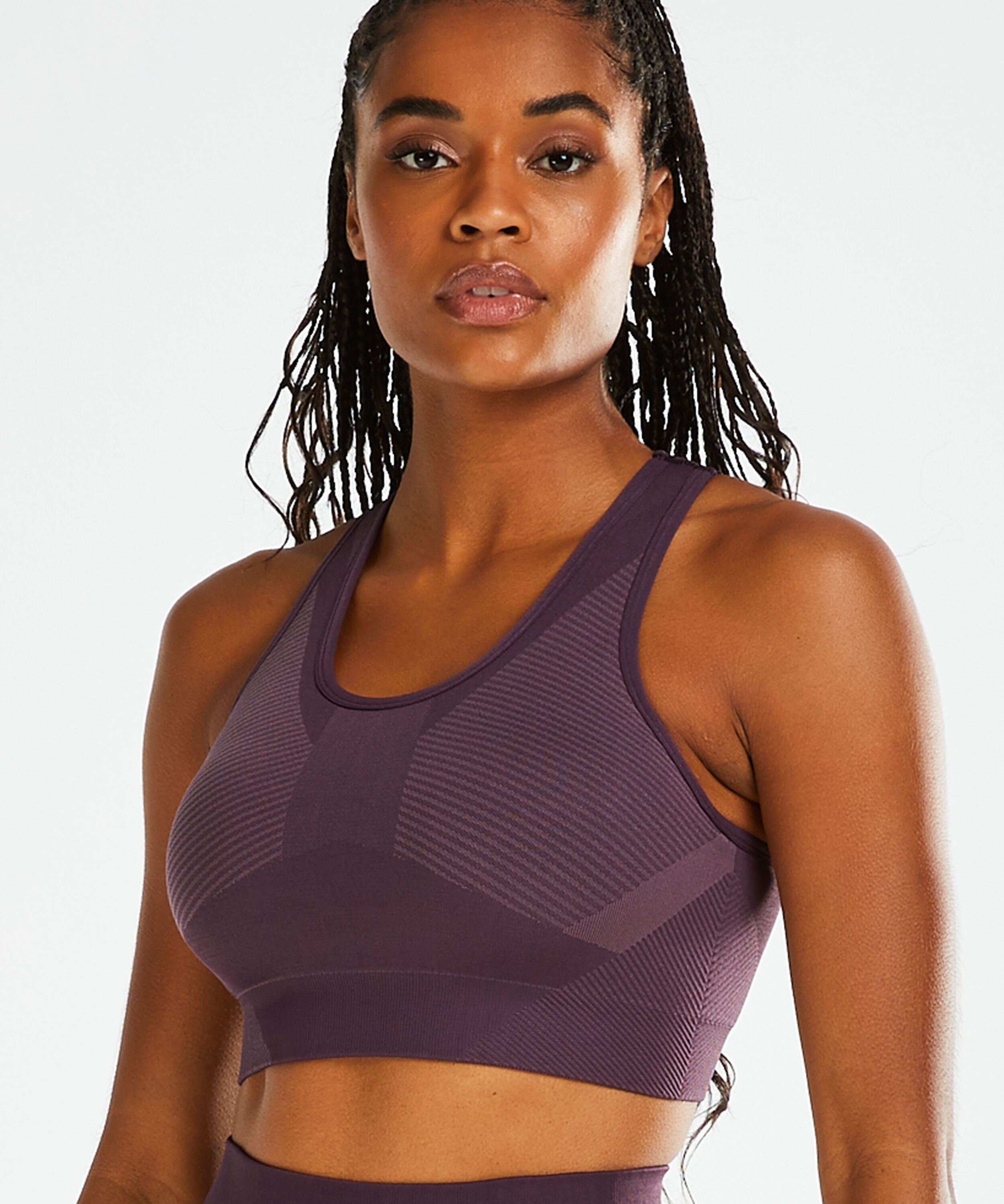 Soutien-gorge de sport HKMX The Motion Level 2, Violet