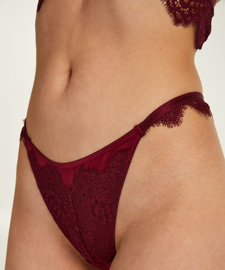 String échancré Violet, Violet