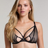 Soutien-gorge à armatures non-préformé Rhys, Noir