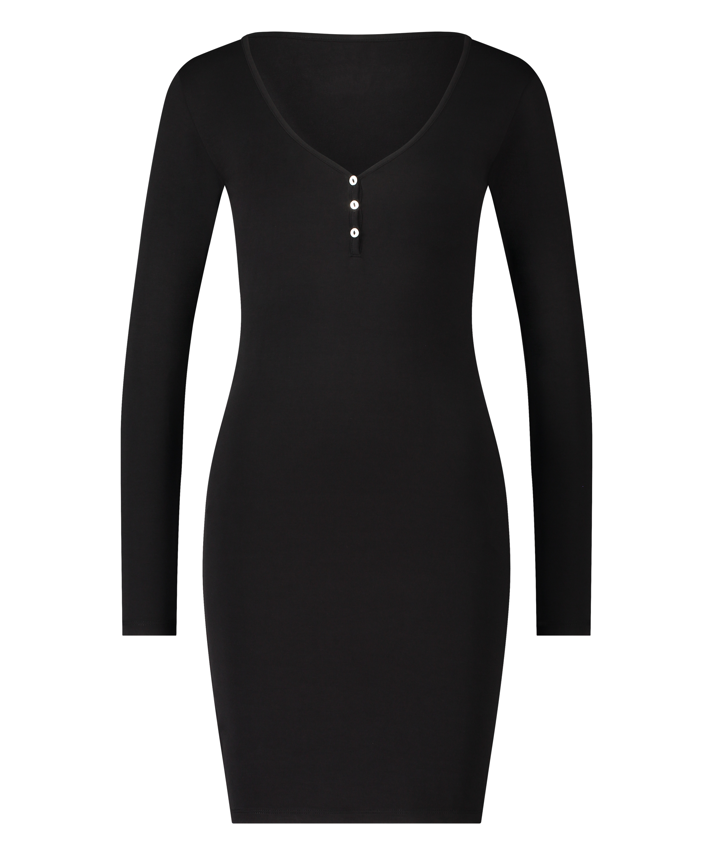 Chemise de nuit Henley, Violet, main