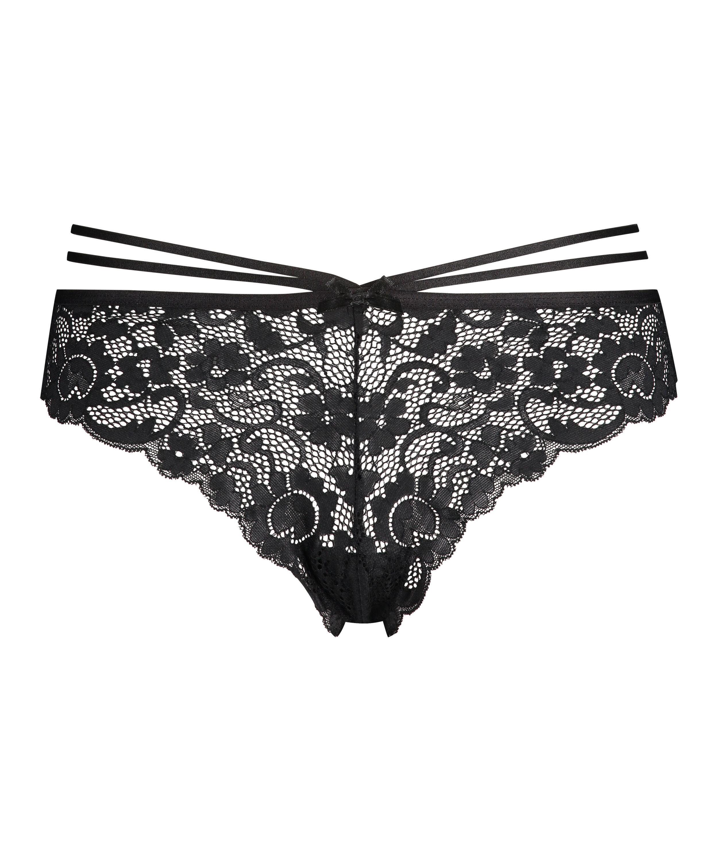 Slip brésilien Almuth, Noir