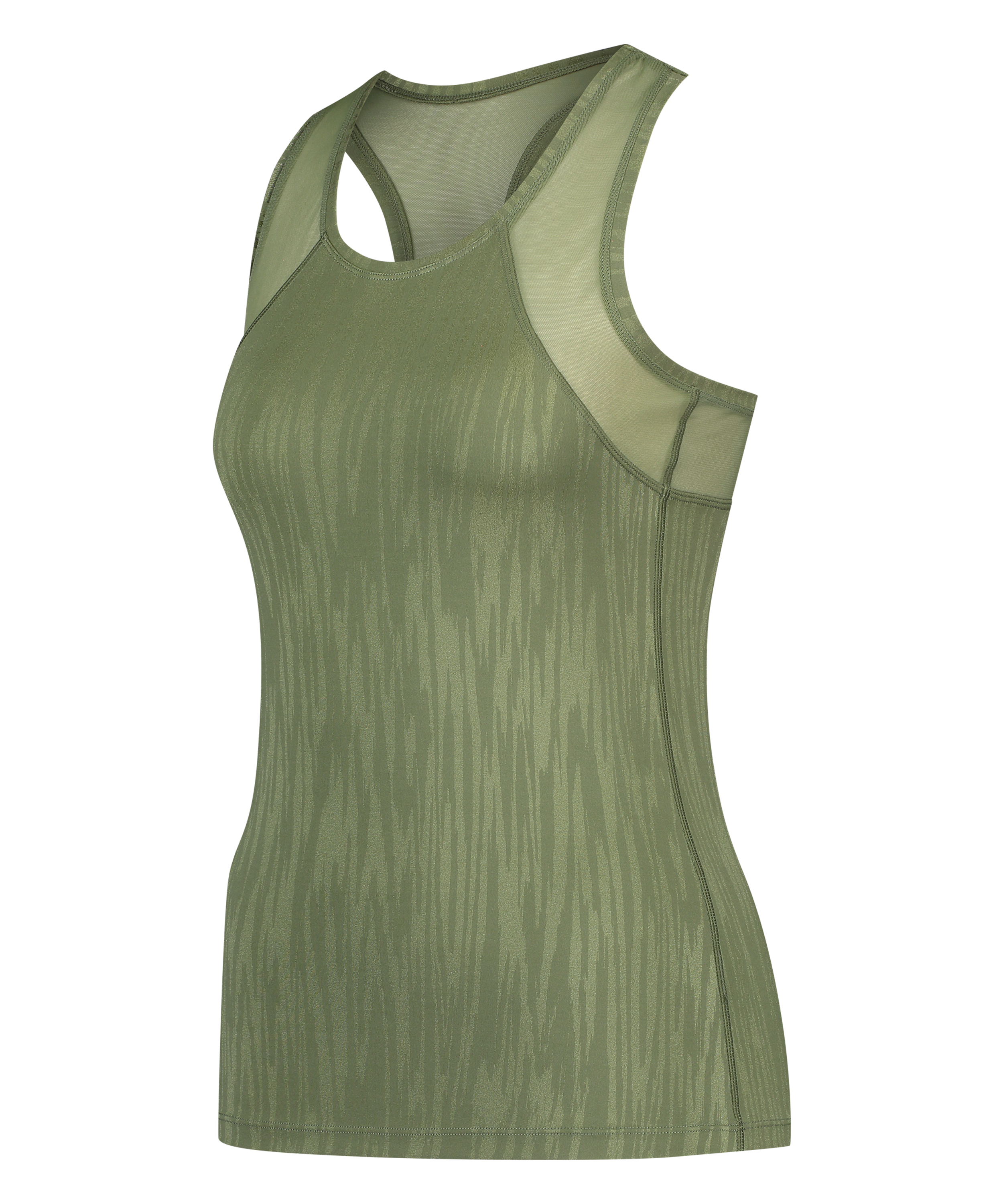 HKMX Sport slim fit débardeur, Vert, main