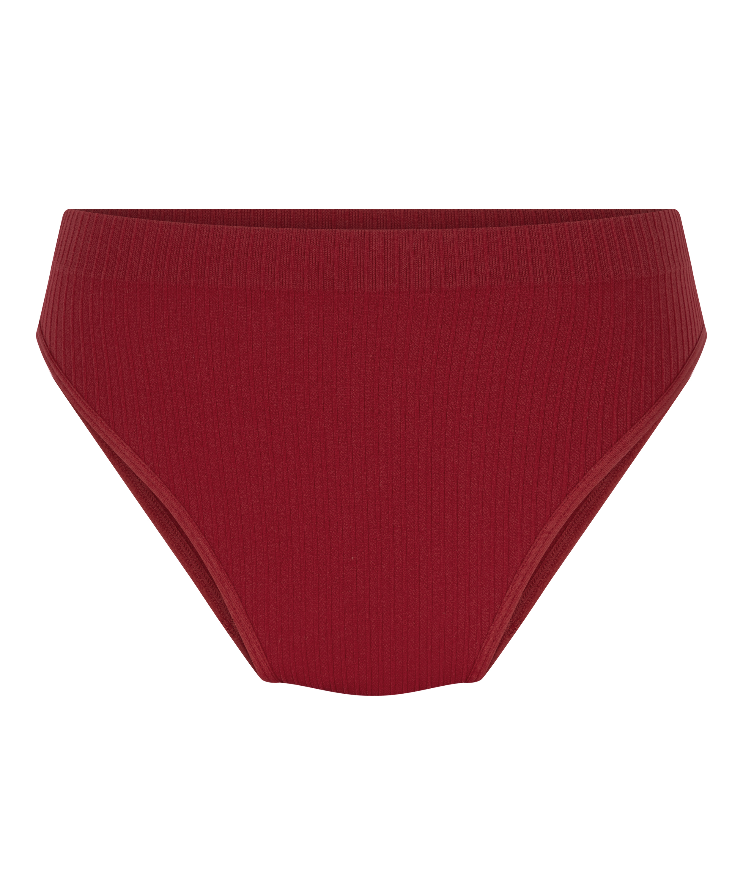 Slip brésilien Dianne, Rouge, main