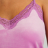 Camisole velours Dentelle, Rose