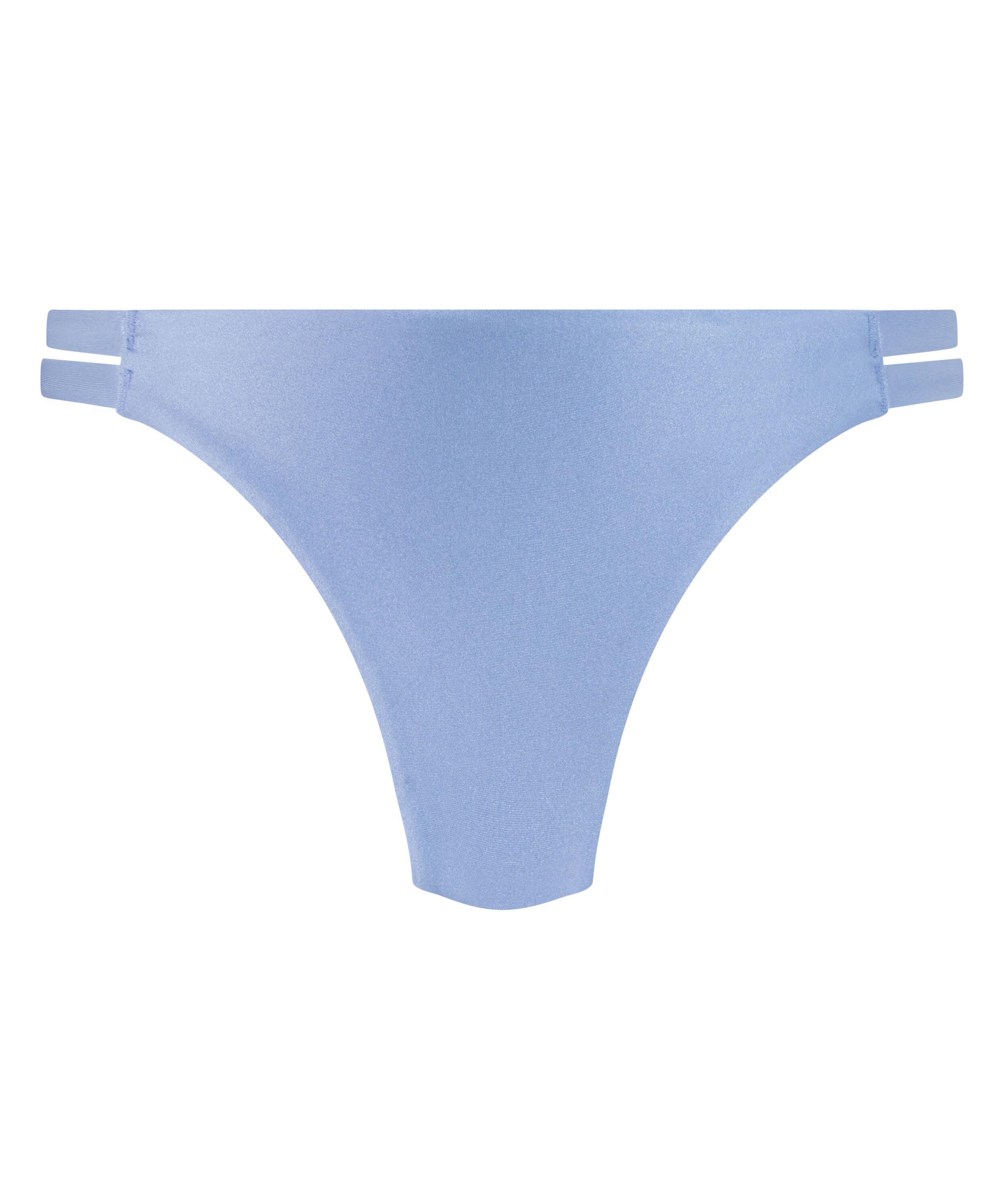 Bas de bikini échancré Honolulu, Bleu