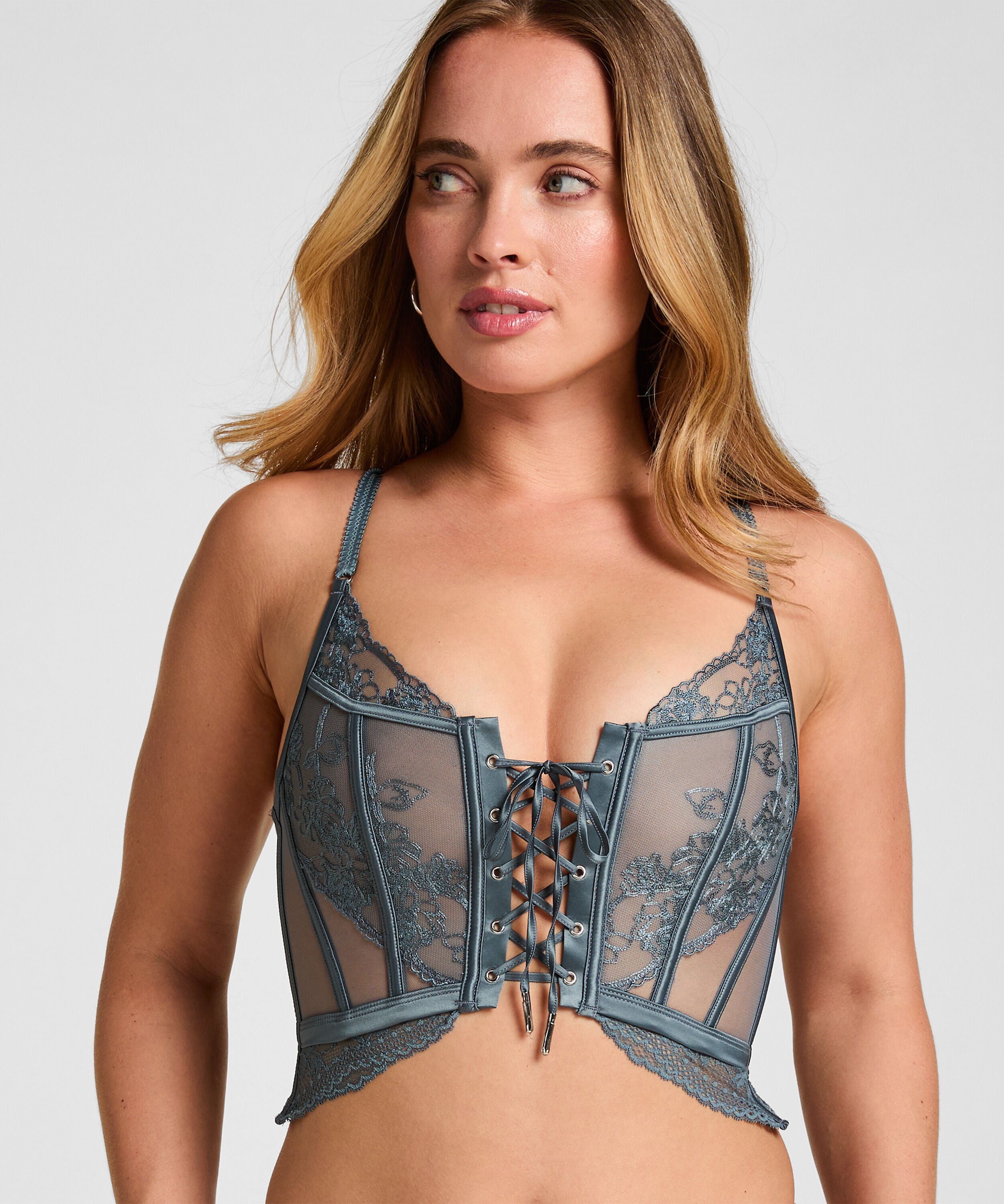 Bustier Nola, Bleu